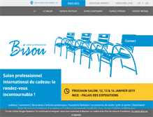 Tablet Screenshot of bisou.com